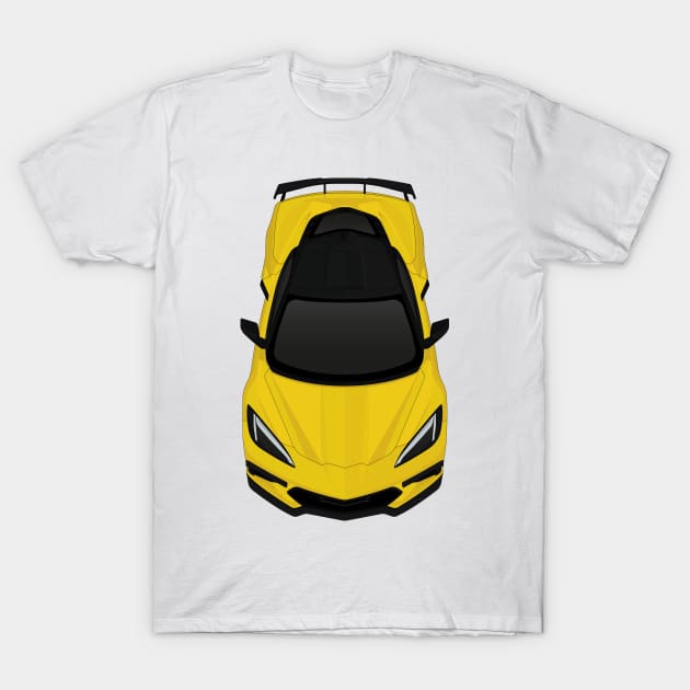 C8 Yellow T-Shirt by VENZ0LIC